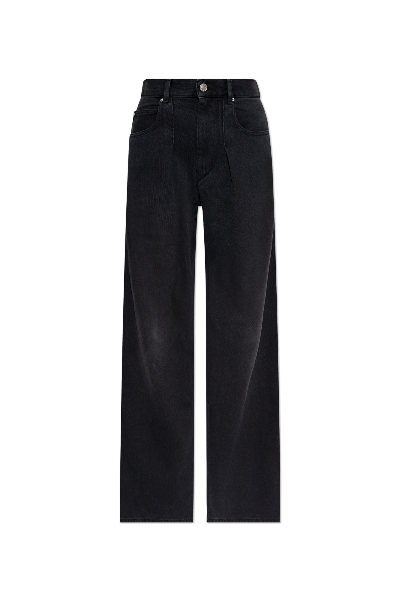 デニム・ジーパン Isabel Marant Rodayna Jeans In Denim Isabel Marant Rodayna Wide Leg Fluid Denim Pants | Neiman Marcus